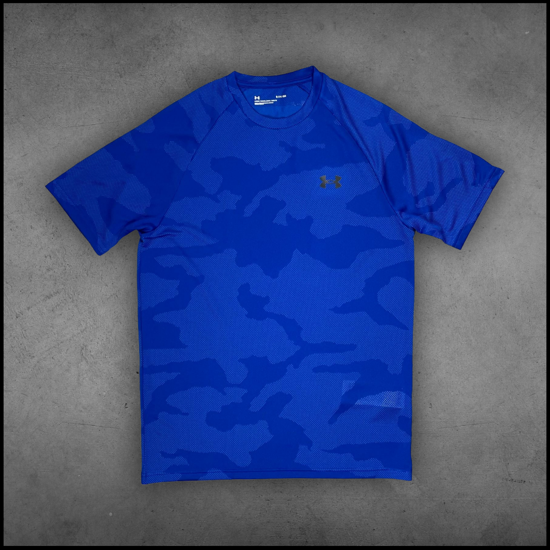 Under Armour - Royal Blue Jacquard T-shirt