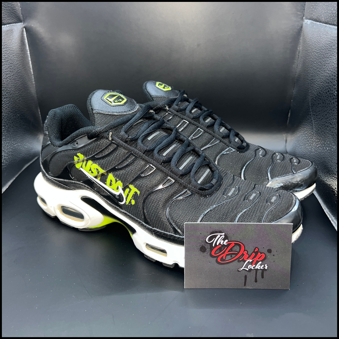 Nike Air Max Plus TN - ‘Just Do It’ Volt Green UK 8