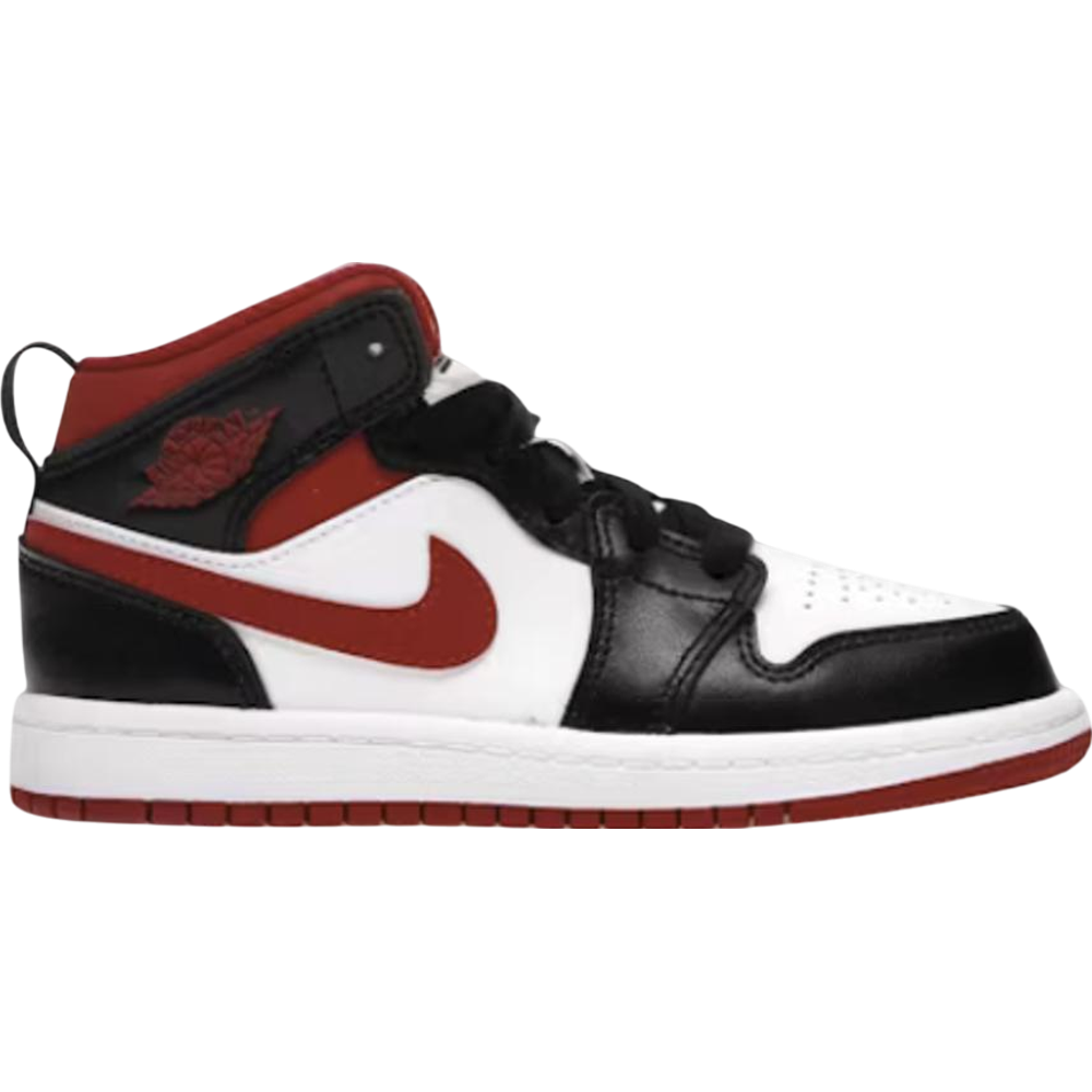 Jordan 1 Mid Gym Red Black White (PS)