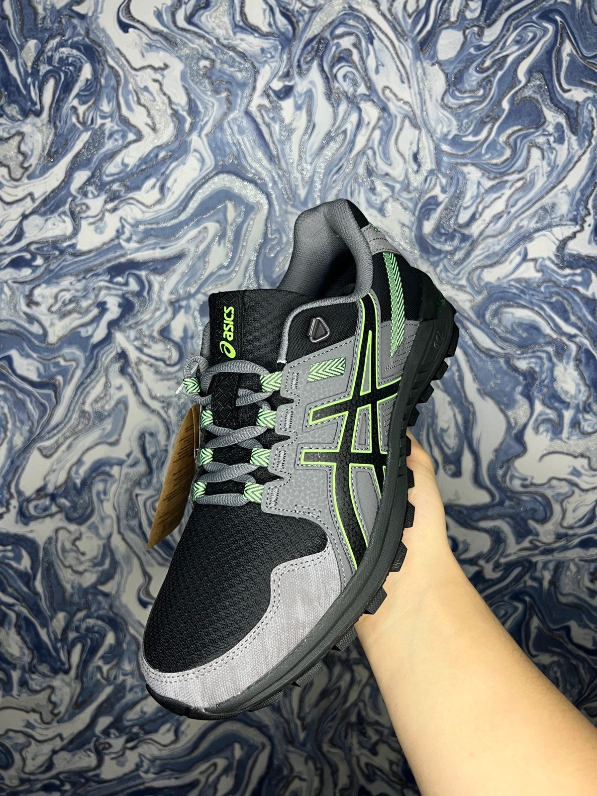 Asics Gel-Citrek - Black Lime UK 7