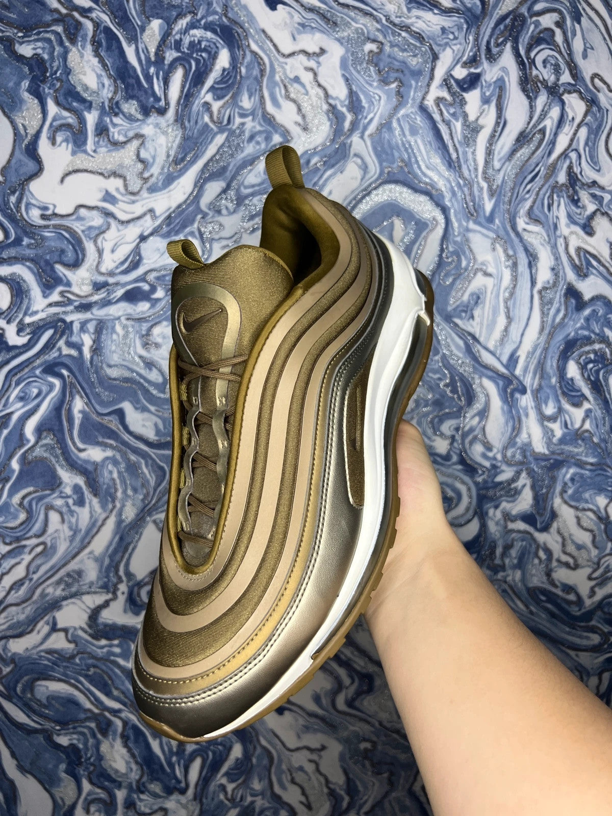 Nike Air Max 97 - Metallic Gold UK 8.5