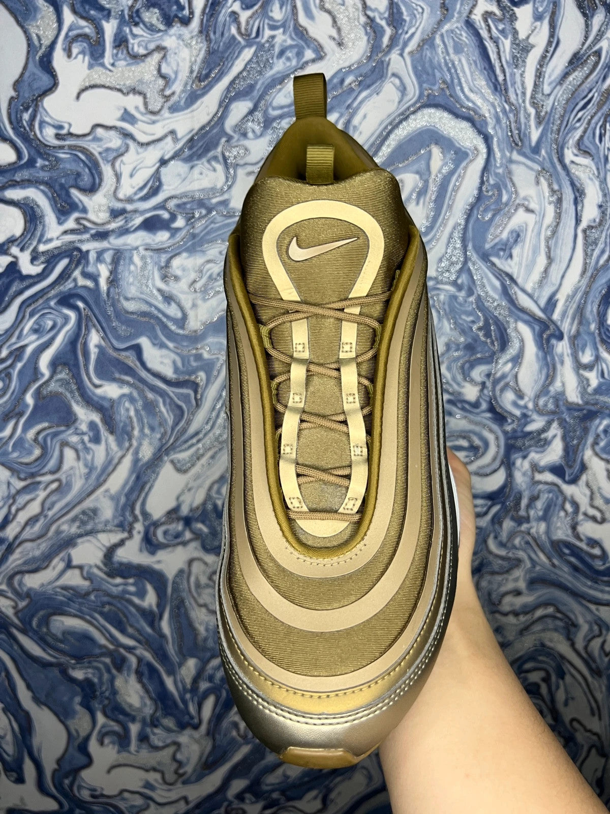 Nike Air Max 97 - Metallic Gold UK 8.5