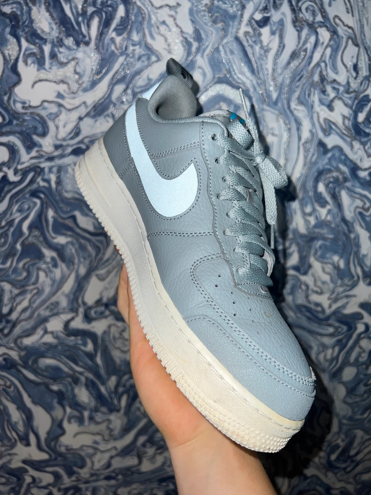 Nike Air Force 1 LV8 Utility - Wolf Grey UK 7.5