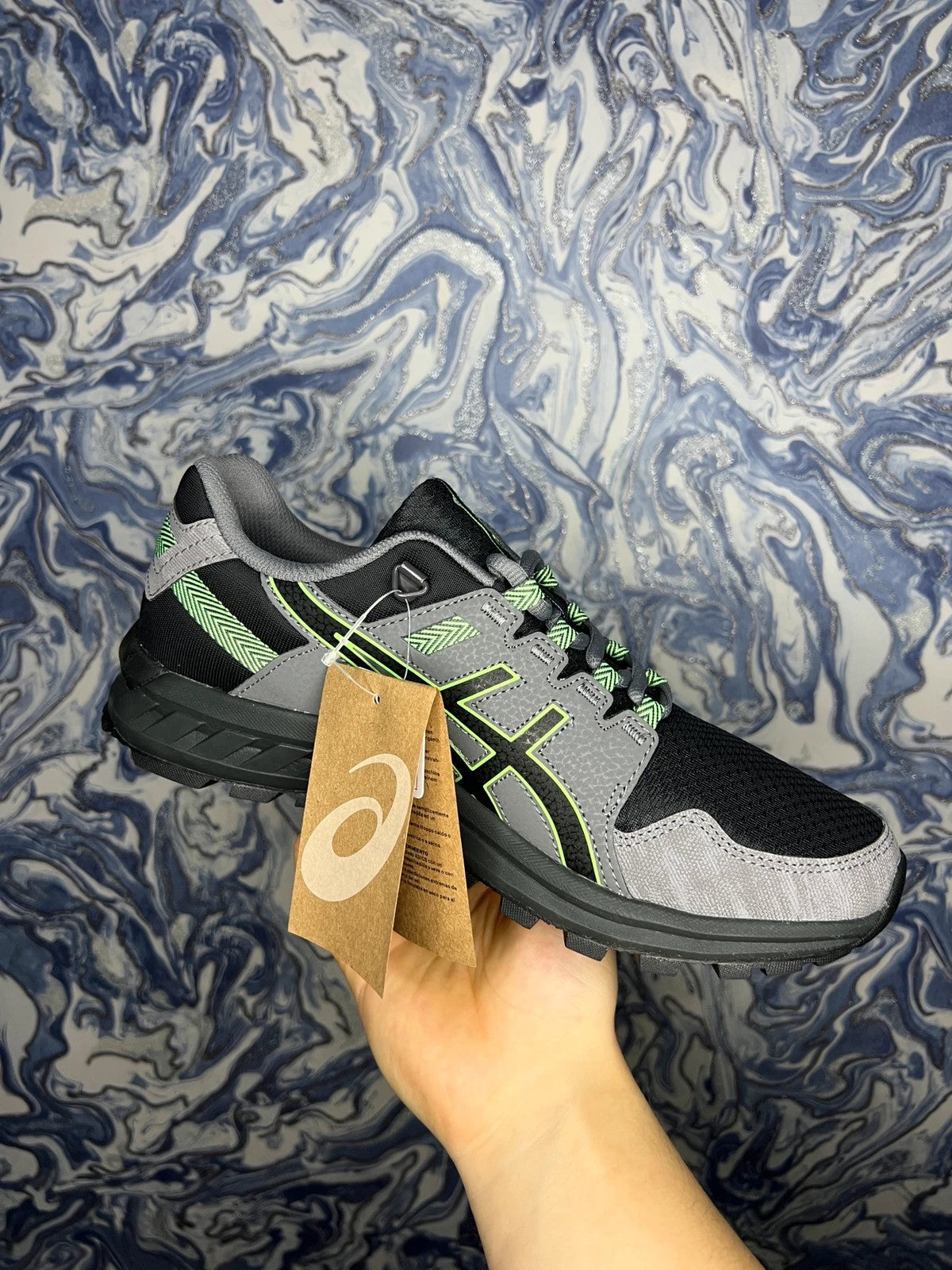 Asics Gel-Citrek - Black Lime UK 7