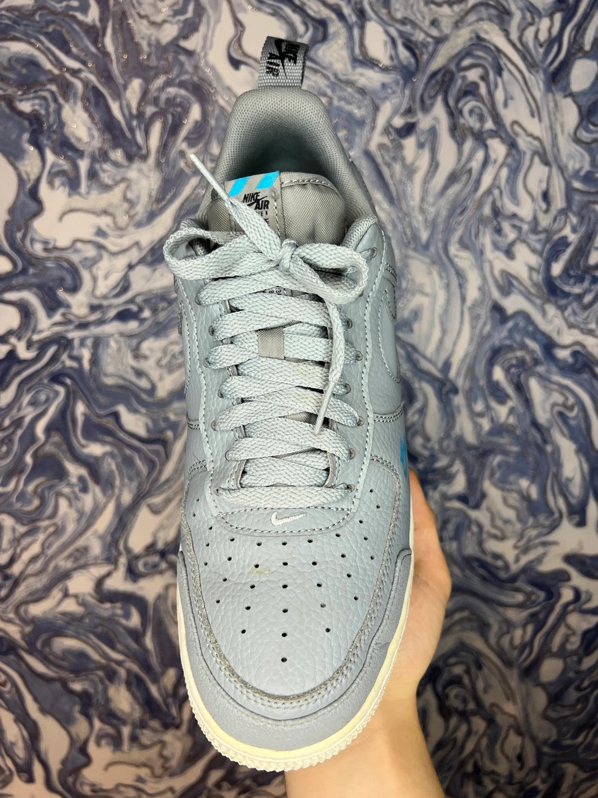 Nike Air Force 1 LV8 Utility - Wolf Grey UK 7.5