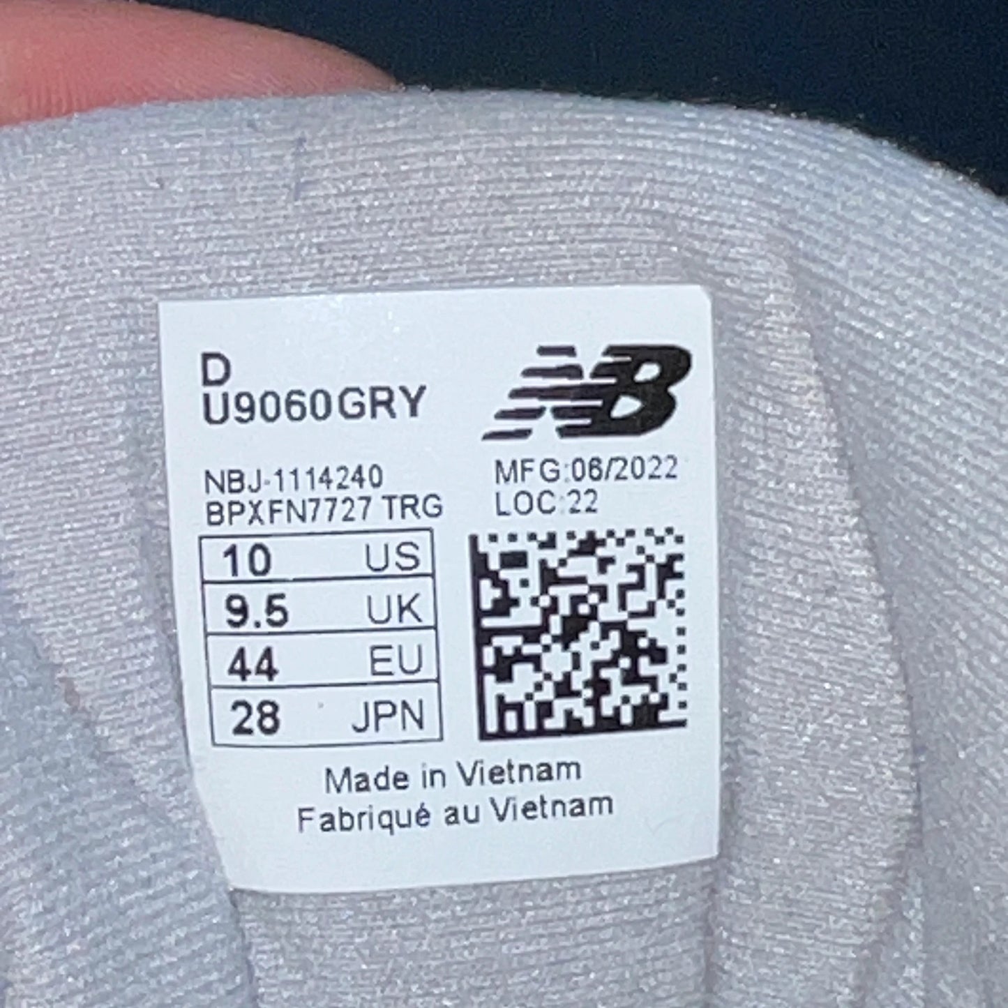 New Balance 9060 - ‘Rain Cloud’ UK 9.5