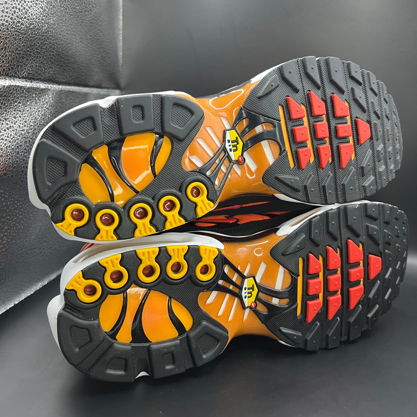 Nike Air Max Plus - 'Sunset Black Pimento' UK 9