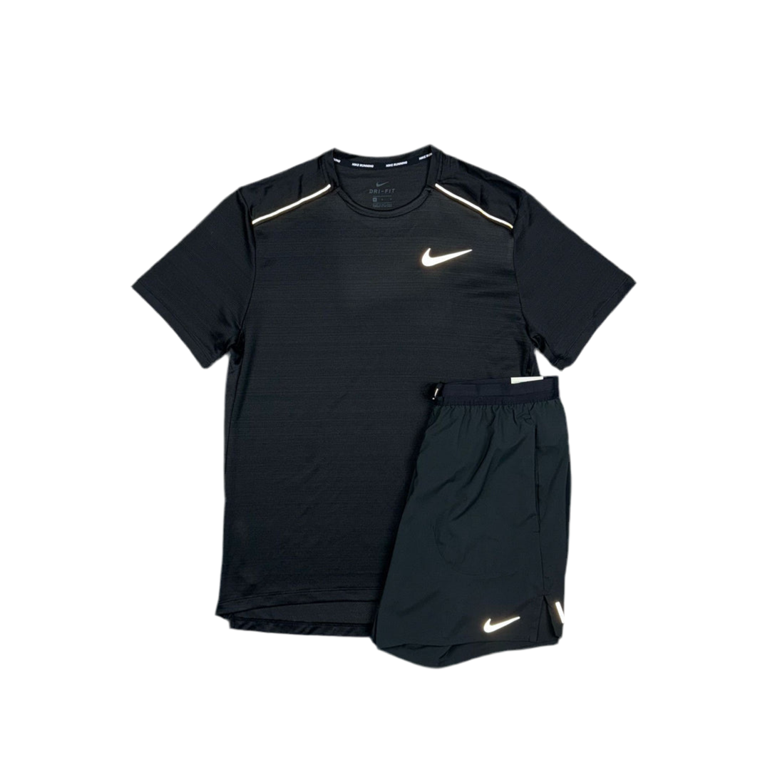 Nike - Black Miler Set