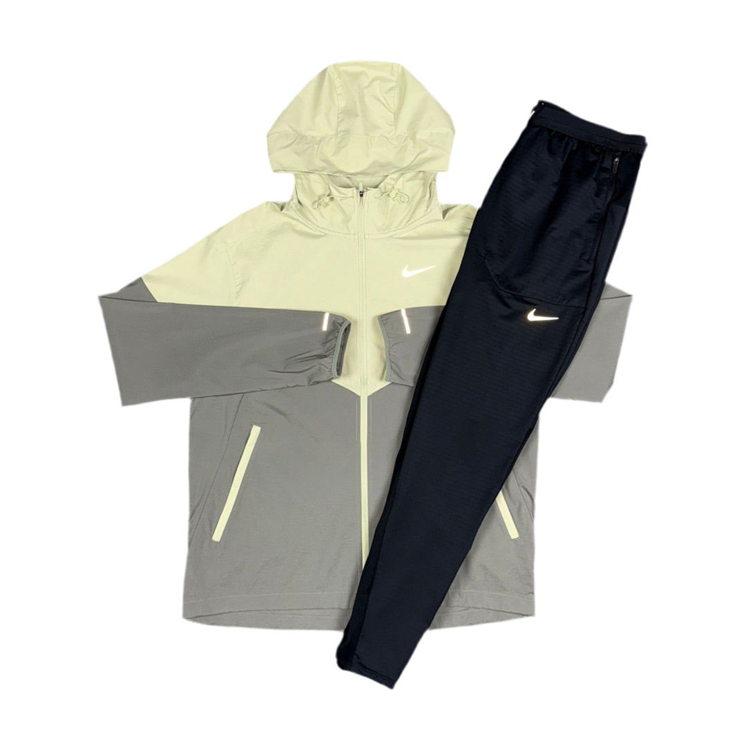 Nike - Olive Aura Jacket / Black Phenoms Pants Set