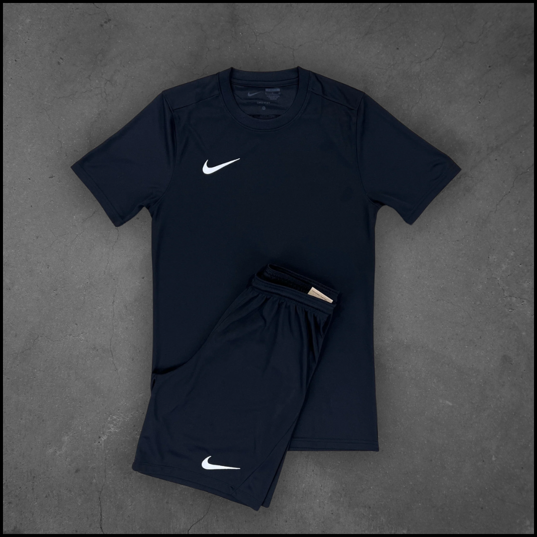 Nike Dri-Fit Short Set - All Black