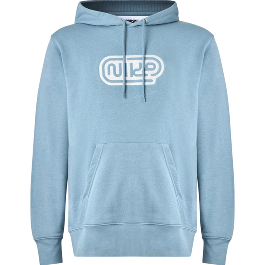 Nike Club Hoodie With Graphic In Blue