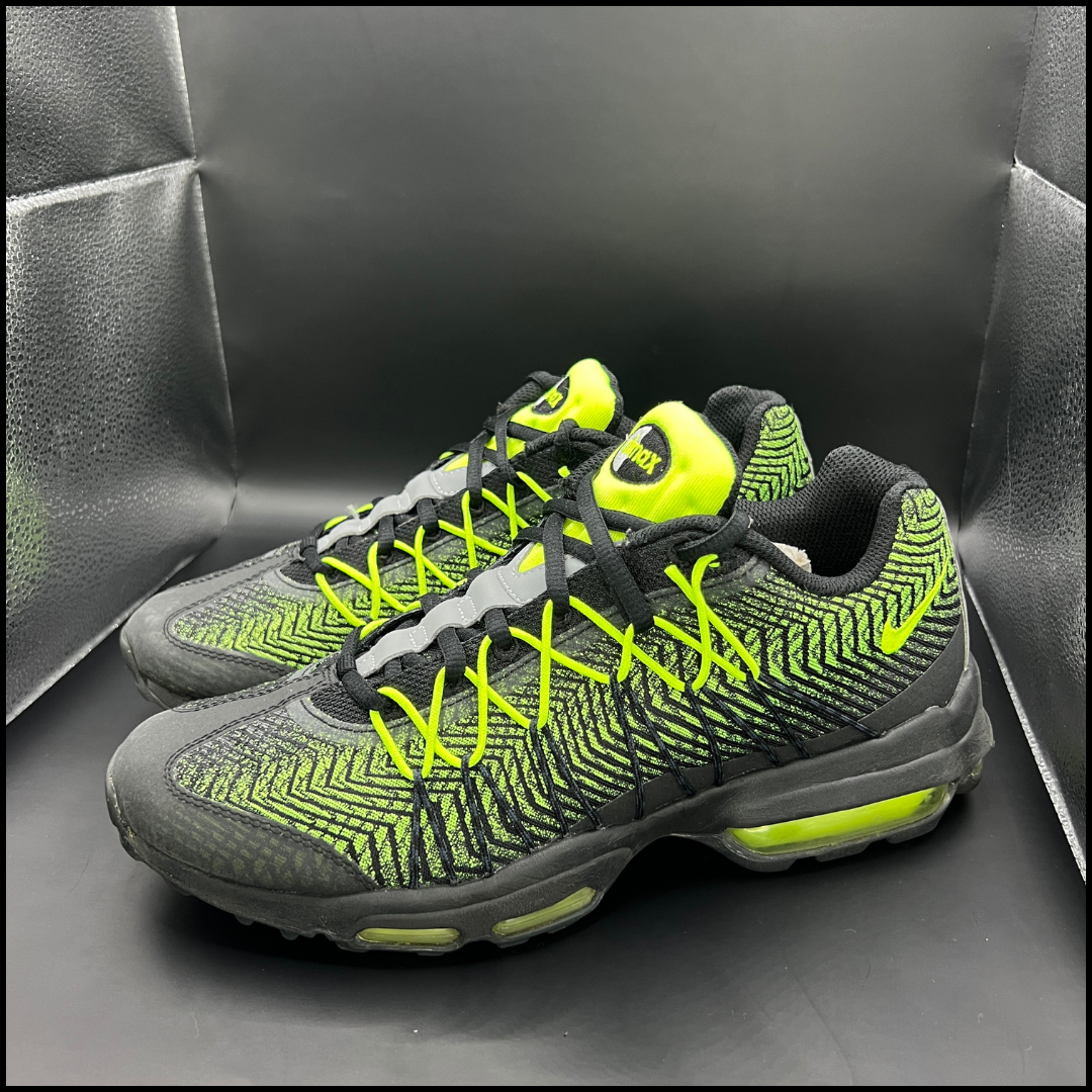 Nike Air Max 95 Jacquard - Black Volt UK 7