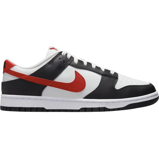 Nike Dunk Low Retro Red Swoosh Panda