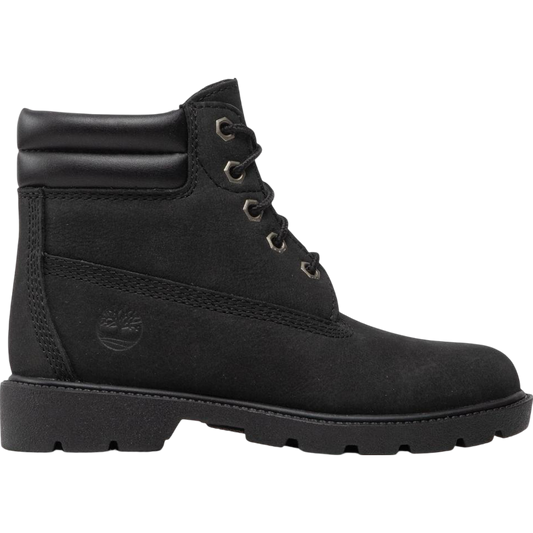 Timberland Youth's (PS) Basic 6-Inch Waterproof Boot Black