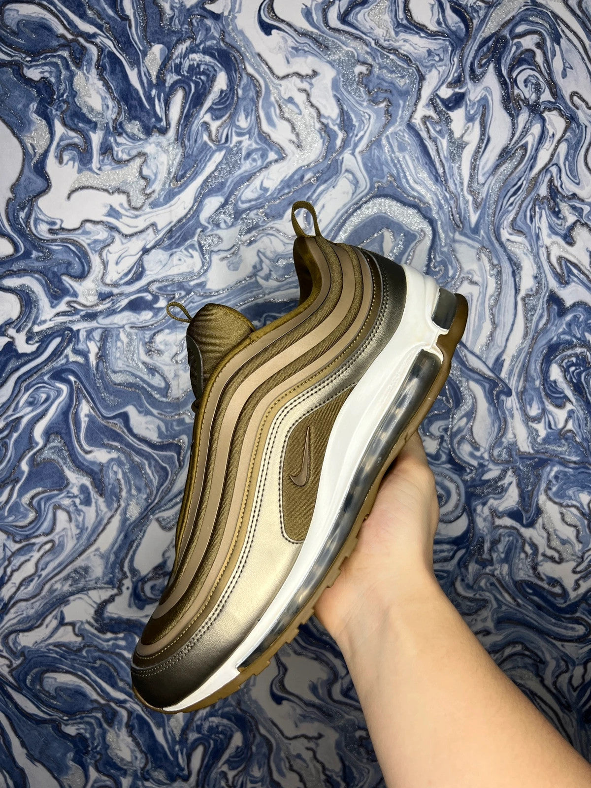 Nike Air Max 97 - Metallic Gold UK 8.5