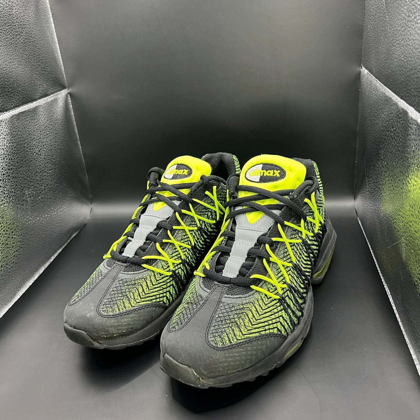 Nike Air Max 95 Jacquard - Black Volt UK 7