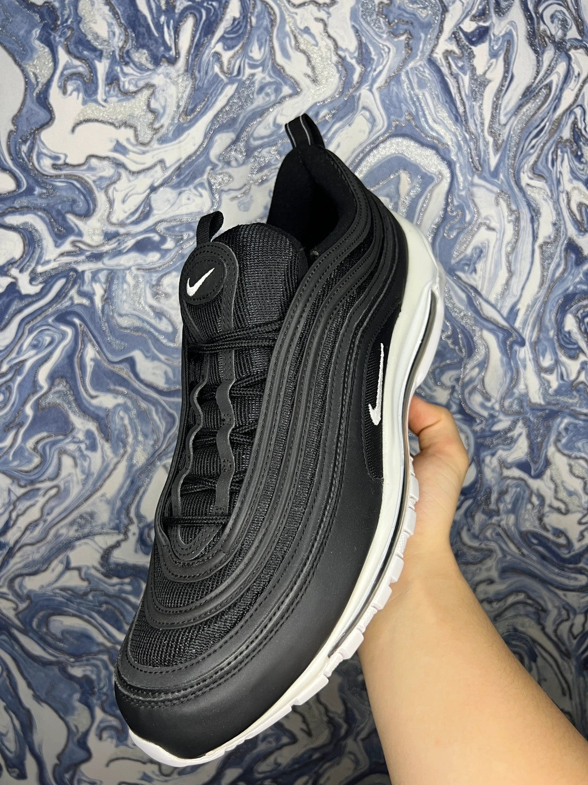 Nike Air Max 97 - Black & White UK 12