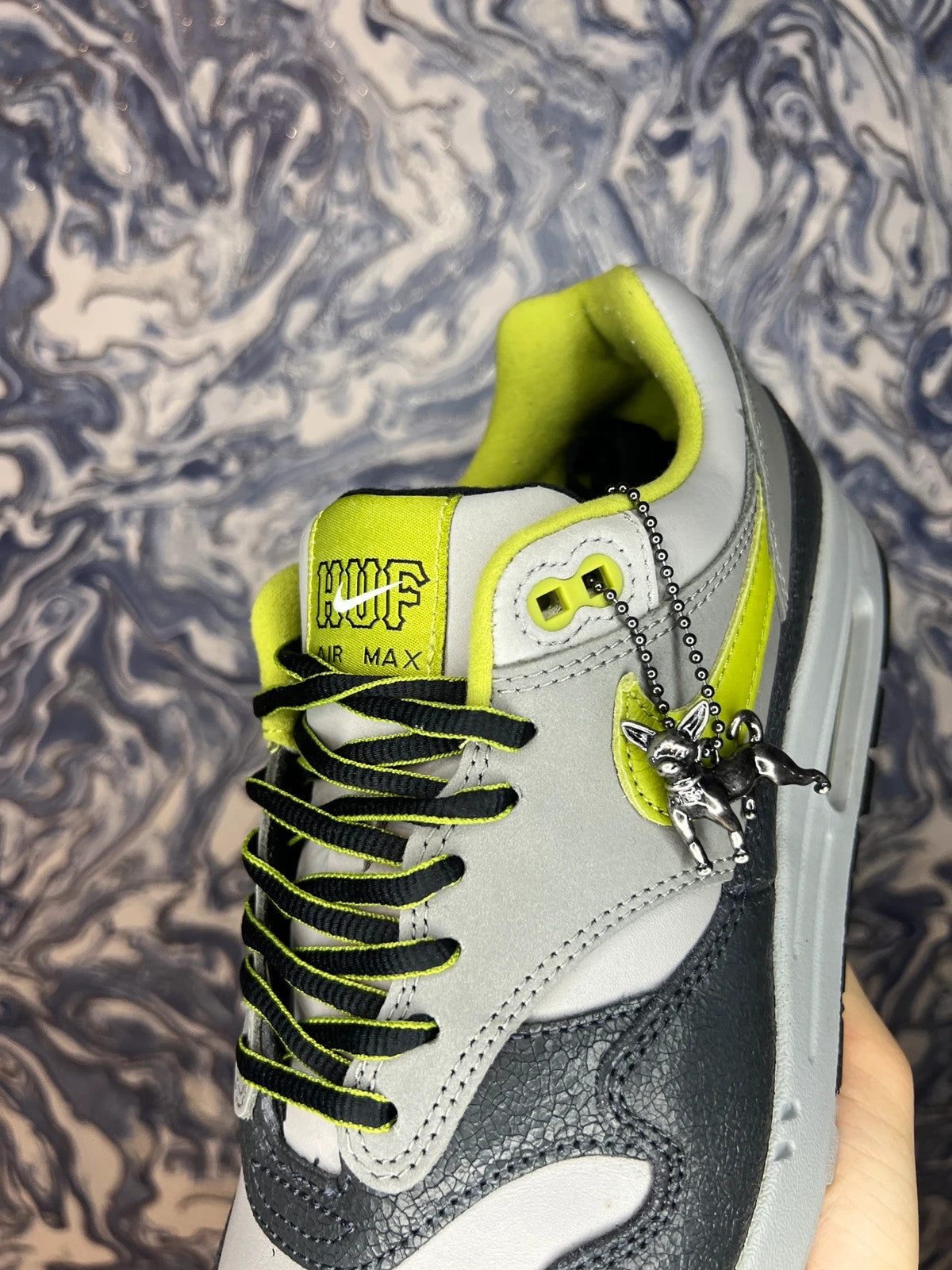 Nike x HUF Air Max 1 - Green Pear UK 7
