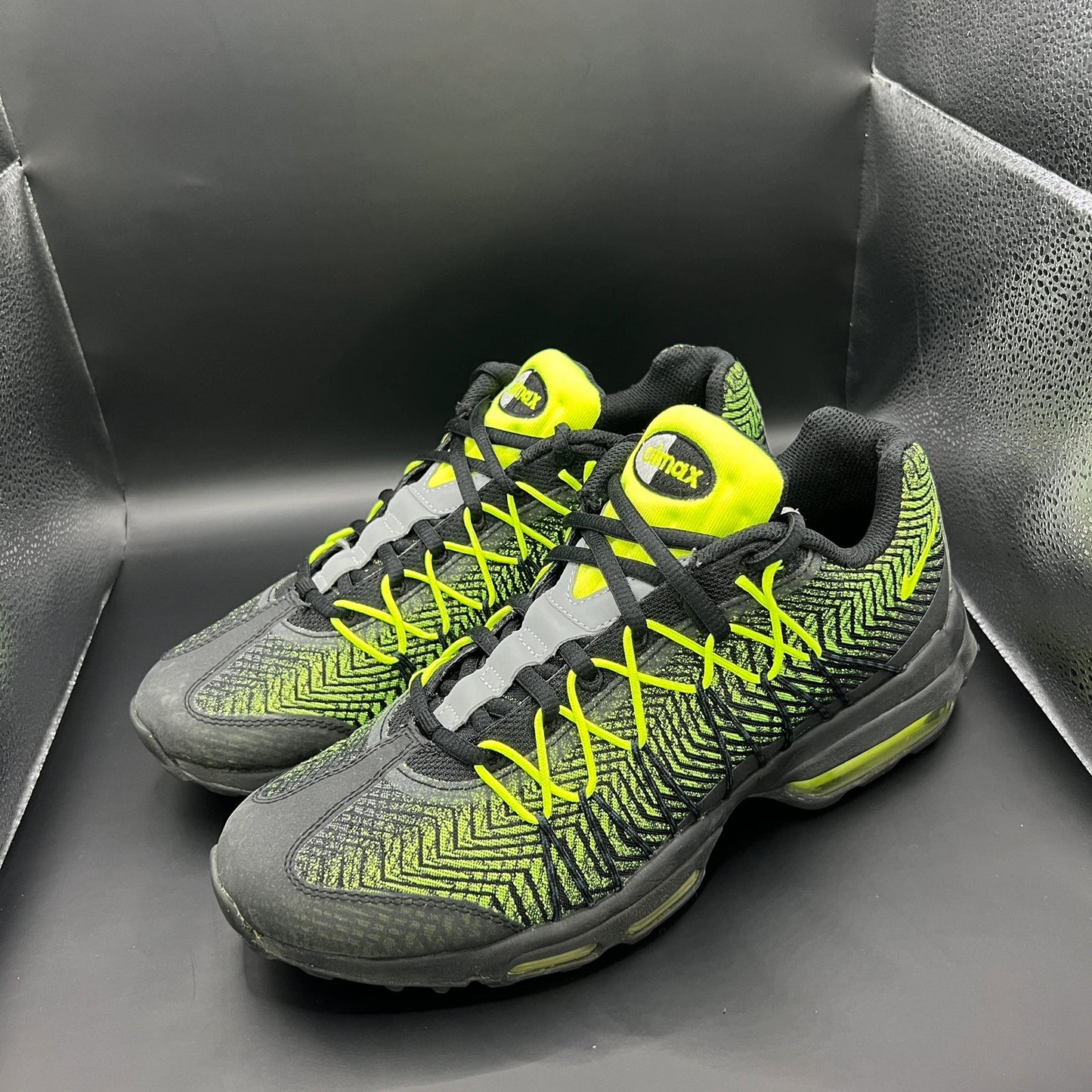 Nike Air Max 95 Jacquard - Black Volt UK 7