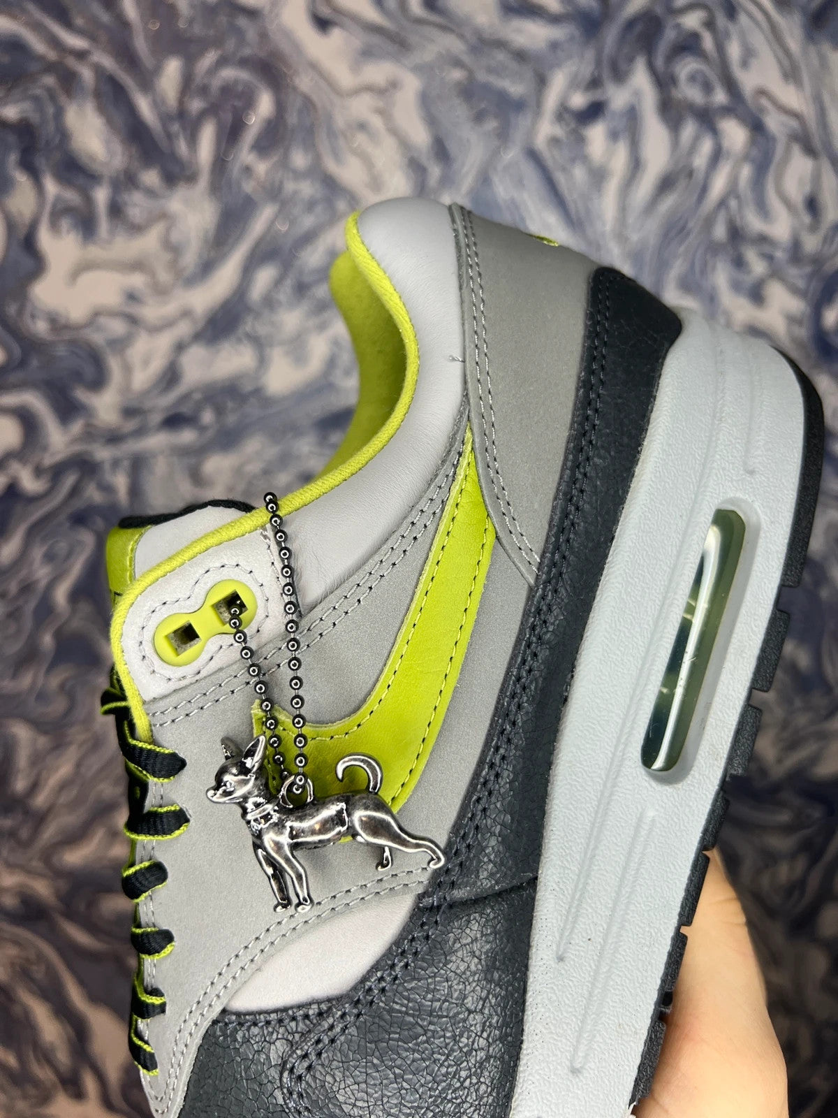 Nike x HUF Air Max 1 - Green Pear UK 7