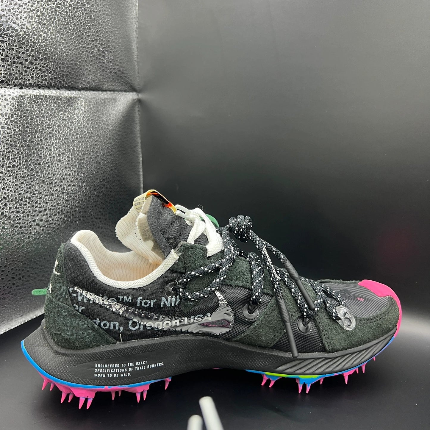 Off White X Nike Air Zoom Terra Kiger 5 - UK 3.5