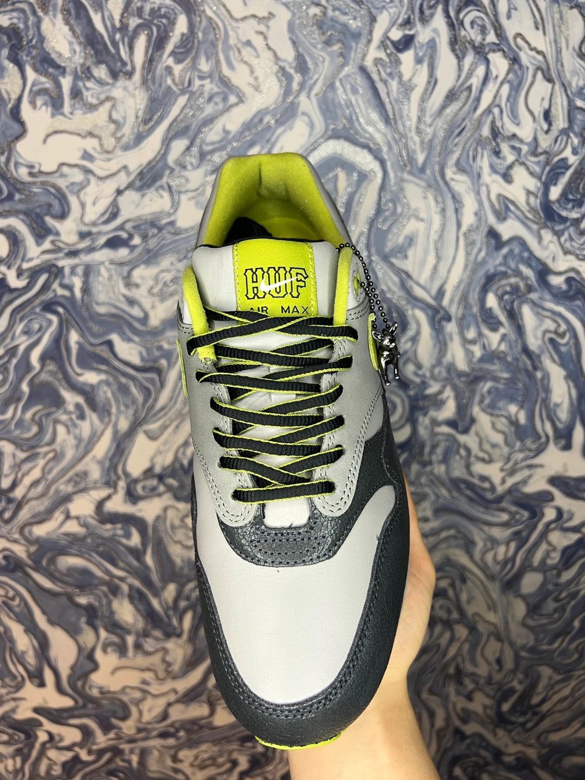 Nike x HUF Air Max 1 - Green Pear UK 7