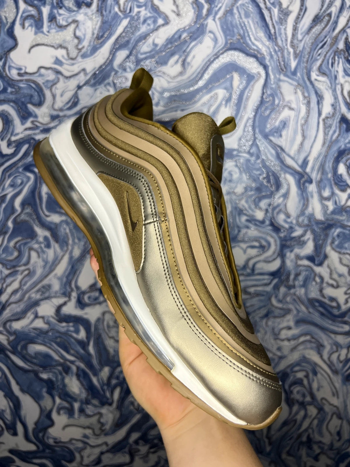Nike Air Max 97 - Metallic Gold UK 8.5