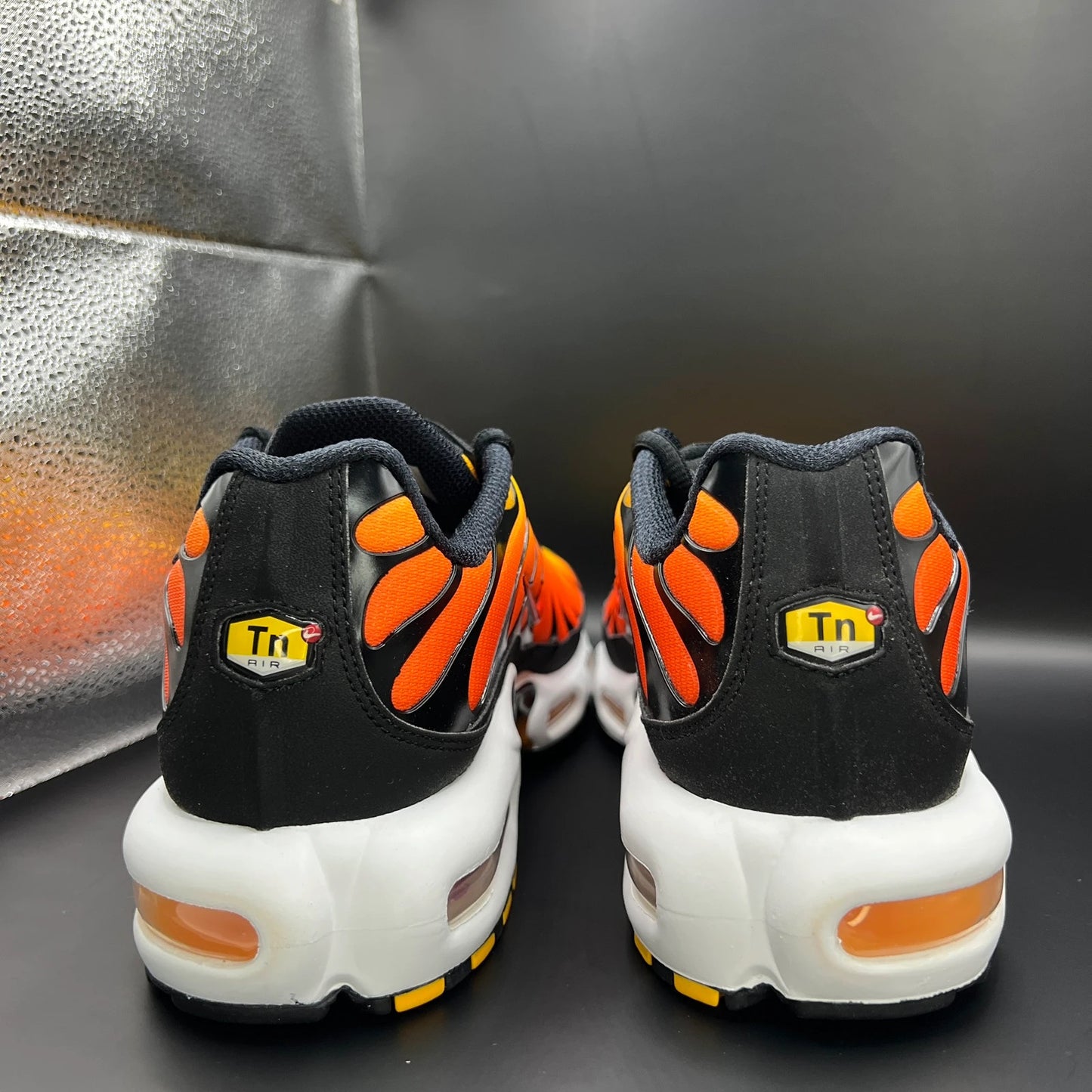 Nike Air Max Plus - 'Sunset Black Pimento' UK 9