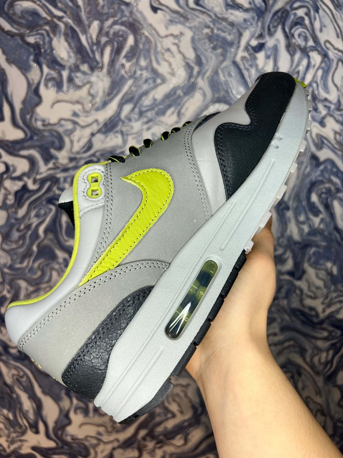 Nike x HUF Air Max 1 - Green Pear UK 7