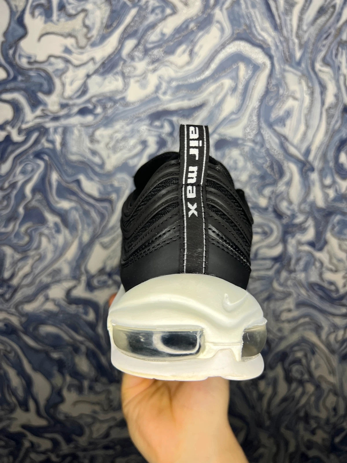 Nike Air Max 97 - Black & White UK 12