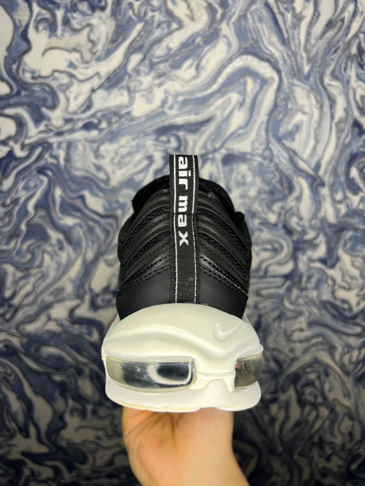 Nike Air Max 97 - Black & White UK 12