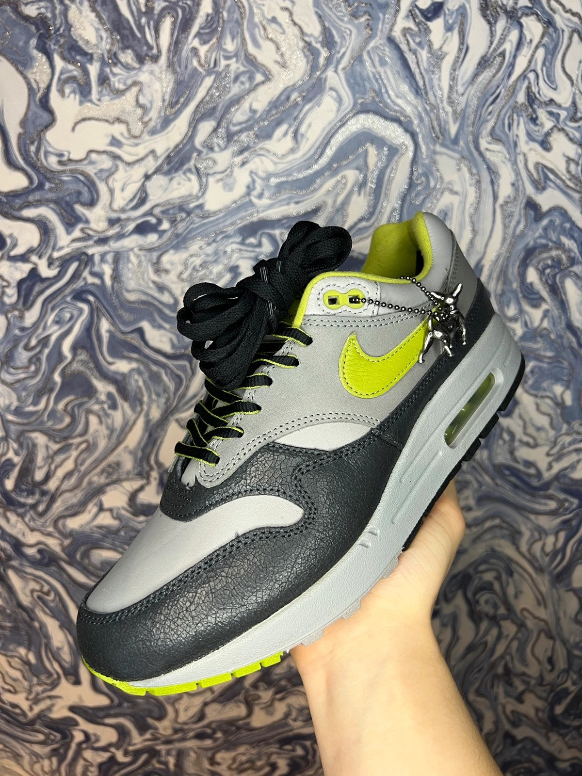 Nike x HUF Air Max 1 - Green Pear UK 7