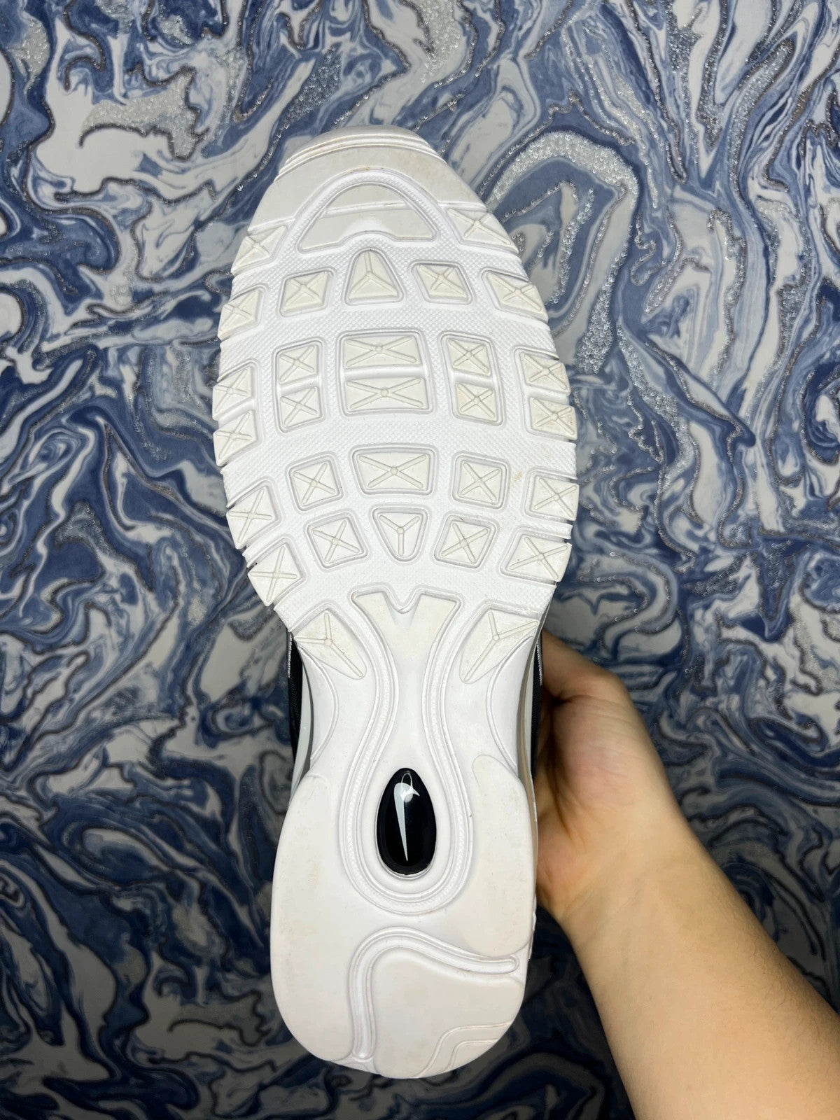 Nike Air Max 97 - Black & White UK 12