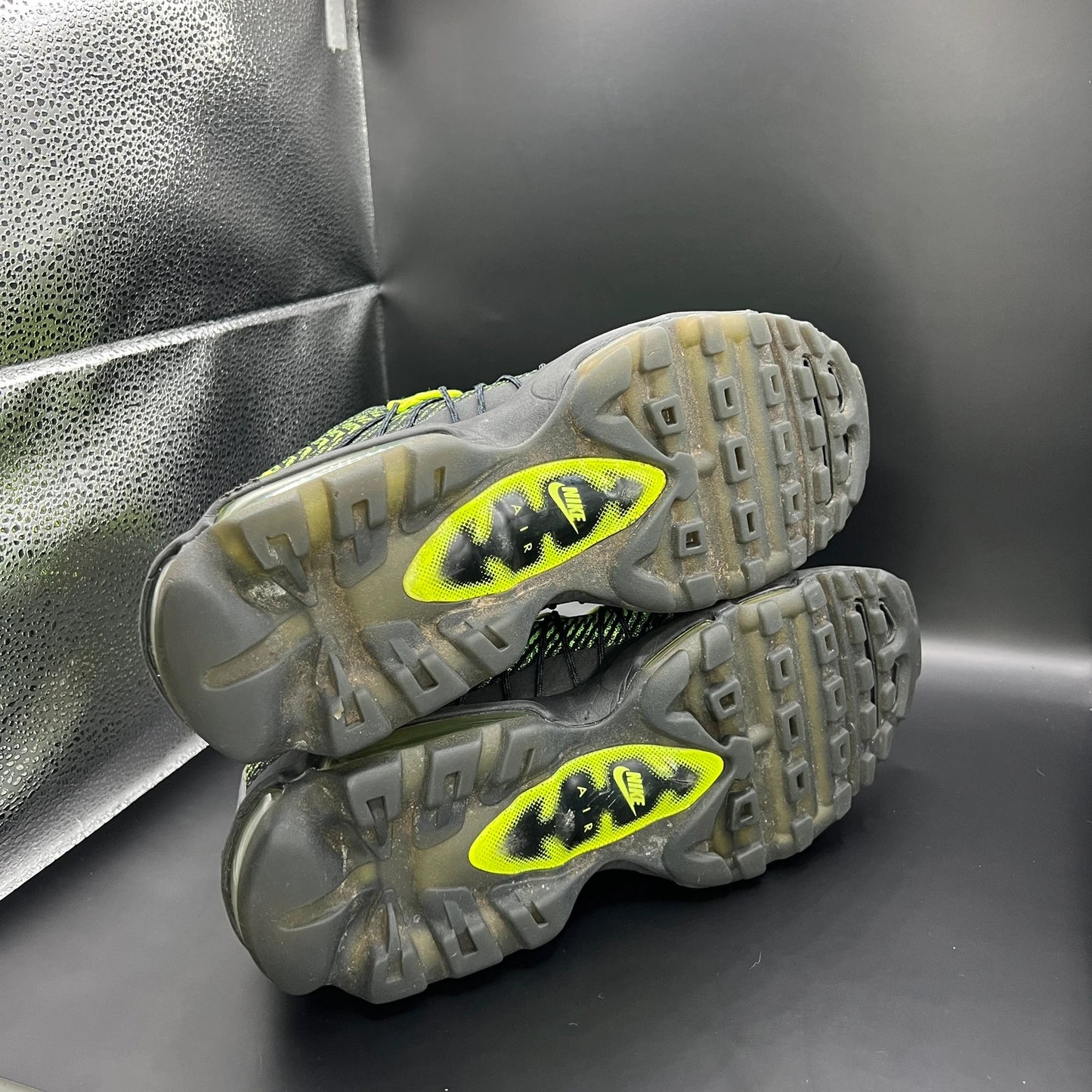 Nike Air Max 95 Jacquard - Black Volt UK 7