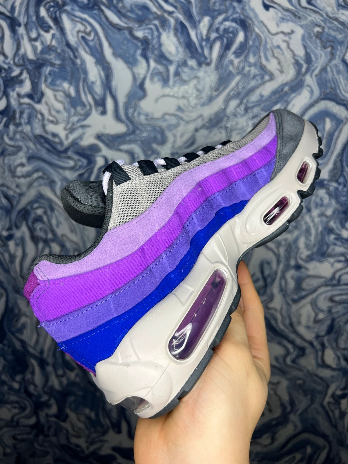 Nike Air Max 95s - Viotech Purple UK 5
